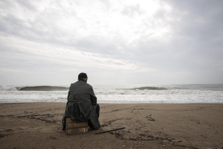 image of man on beach representing need to rediscover-purpose-christian-man